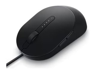 Dell Pro MS3220 - Mysz - laser - 5 przyciski - przewodowa - USB 2.0 - czarny - z 3 lata Advanced Exchange Service