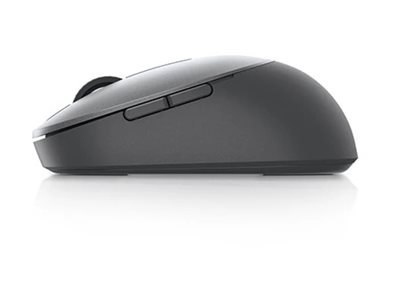 Dell Pro Plus Compact MS5120W - Mysz - optyczna - 7 przyciski - bezprzewodowa - 2.4 GHz, Bluetooth 5.0 - tytanowo-szary - z 3 la