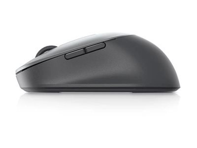 Dell Pro Plus MS5320W - Mysz - optyczna - 7 przyciski - bezprzewodowa - 2.4 GHz, Bluetooth 5.0 - tytanowo-szary - z 3 lata Advan