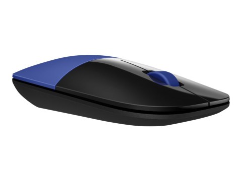 HP Z3700 - Mysz - 3 przyciski - bezprzewodowa - 2.4 GHz - odbiornik bezprzewodowy USB - niebieski - dla HP 27; ENVY Laptop 13, 1