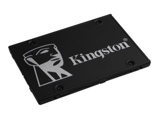 Kingston KC600 - SSD - zaszyfrowany - 2 TB - wewnętrzny - 2,5" - SATA 6Gb/s - 256-bit AES-XTS - TCG Opal Encryption, Self-Encryp