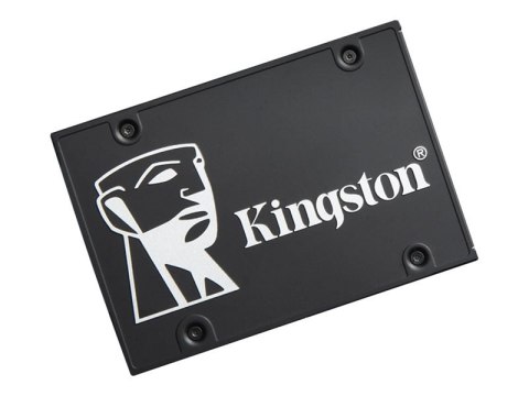 Kingston KC600 - SSD - zaszyfrowany - 2 TB - wewnętrzny - 2,5" - SATA 6Gb/s - 256-bit AES-XTS - TCG Opal Encryption, Self-Encryp