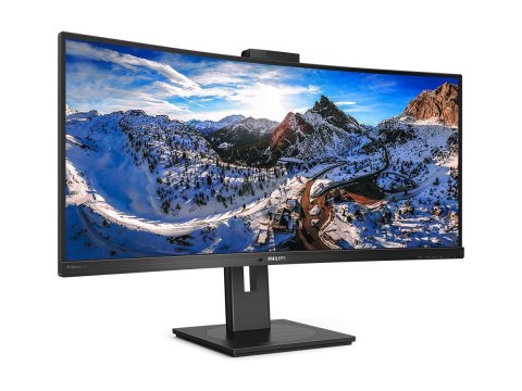 Philips P-line 346P1CRH - Monitor LED - zaokrąglony - 34" - 3440 x 1440 WQHD @ 100 Hz - VA - 500 cd/m² - 3000:1 - DisplayHDR 400