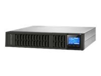 PowerWalker VFI 2000 CRS - UPS (montowany w szafie rack / zewnętrzny) - 1600 wat - 2000 VA - bez baterii - RS-232, USB - złącza 