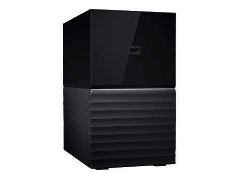 WD My Book Duo WDBFBE0280JBK - Macierz dyskowa - 28 TB - 2 wnęki - HDD 14 TB x 2 - USB 3.1 Gen 1 (zewnętrzna)
