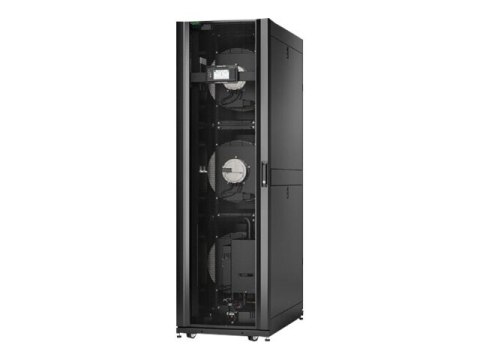 APC InRow RC - System do chłodzenia i regulacji temperatury szaf typu rack wodą - 460 - 480 V - czarny - 42U