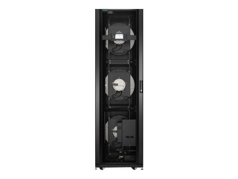 APC InRow RC - System do chłodzenia i regulacji temperatury szaf typu rack wodą - 460 - 480 V - czarny - 42U