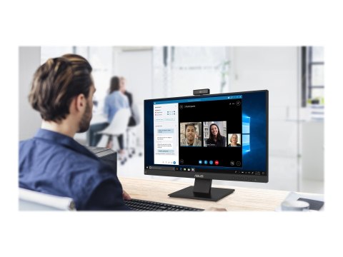 ASUS BE24EQK - Monitor LED - 23.8" - 1920 x 1080 Full HD (1080p) - IPS - 300 cd/m² - 1000:1 - 5 ms - HDMI, VGA, DisplayPort - gł