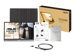 ASUS ZenScreen MB14AC - Monitor LED - 14" - przenośny - 1920 x 1080 Full HD (1080p) - IPS - 220 cd/m² - 700:1 - 5 ms - USB-C - c