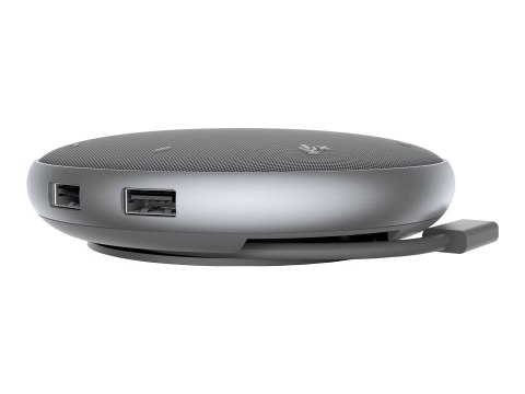 Dell Mobile Adapter Speakerphone MH3021P - Głośnik stołowy VoIP / stacja dokująca - USB-C