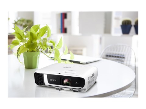 Epson EB-FH52 - Projektor 3LCD - 4000 lumeny (biel) - 4000 lumeny (kolor) - Full HD (1920 x 1080) - 16:9 - 1080p - bezprzewodowa