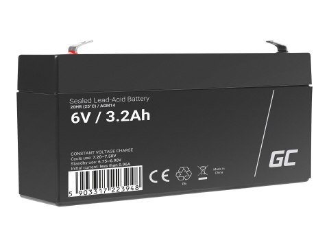 Green Cell - Bateria - 7 Ah - czarny