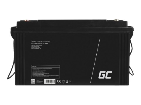 Green Cell - Bateria do UPSa - 1 x bateria - hermetyczny ołowiowo-kwasowy (SLA) - 120 Ah - czarny