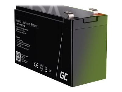 Green Cell - Bateria do UPSa - 1 x bateria - kwasowo-ołowiowy - 9 Ah - czarny