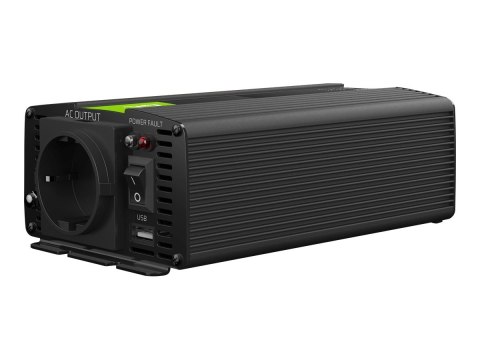 Green Cell INV02DE - Inwerter DC na AC - DC 24 V - 300 wat - Europa - czarny