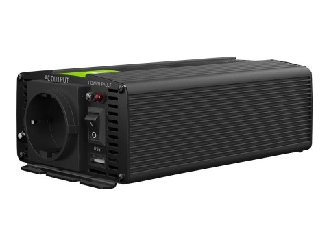 Green Cell INV03DE - Inwerter DC na AC - DC 12 V - 500 wat - Europa - czarny