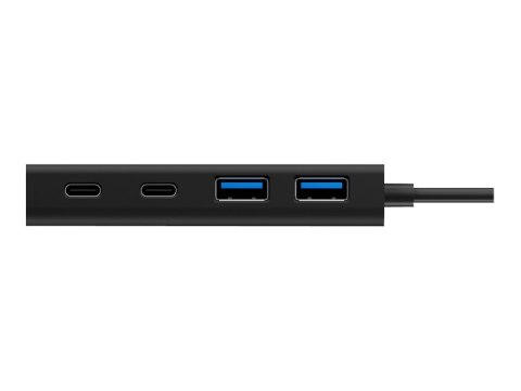 ICY BOX IB-HUB1426-CPD - Koncentrator - 4 x SuperSpeed USB 3.0 - stacjonarny