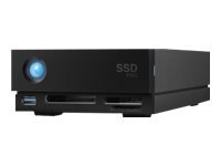 LaCie 1big Dock SSD Pro STHW4000800 - Macierz dyskowa - 4 TB - 1 wnęki - SSD 4 TB x 1 - Thunderbolt 3, USB 3.1 (zewnętrzna) - z 
