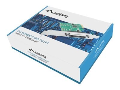 Lanberg PCE-LPT-001 - Adapter równoległy - PCI Express x1 niski profil - IEEE 1284