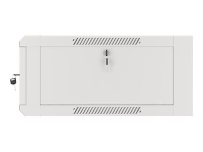 Lanberg WFFA Series - Stojak szafa - do montażu na ścianie - RAL 7035, szary - 4U - 19"