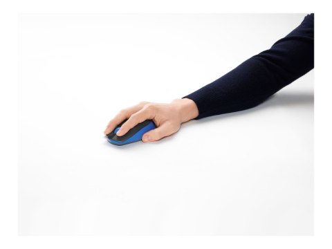 Logitech M190 - Mysz - optyczna - 3 przyciski - bezprzewodowa - odbiornik bezprzewodowy USB - niebieski