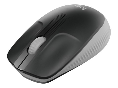 Logitech M190 - Mysz - optyczna - 3 przyciski - bezprzewodowa - odbiornik bezprzewodowy USB - średnioszary