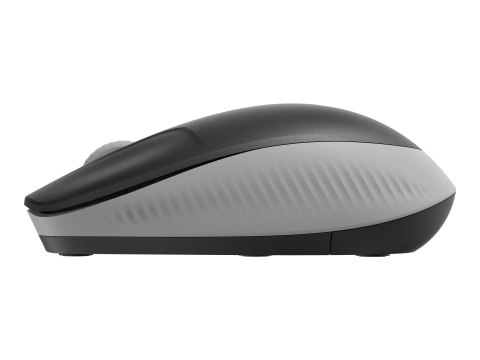Logitech M190 - Mysz - optyczna - 3 przyciski - bezprzewodowa - odbiornik bezprzewodowy USB - średnioszary