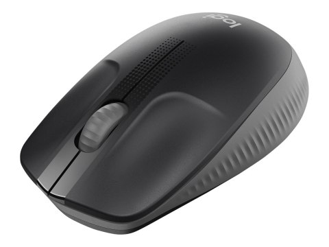 Logitech M190 - Mysz - optyczna - 3 przyciski - bezprzewodowa - odbiornik bezprzewodowy USB - średnioszary
