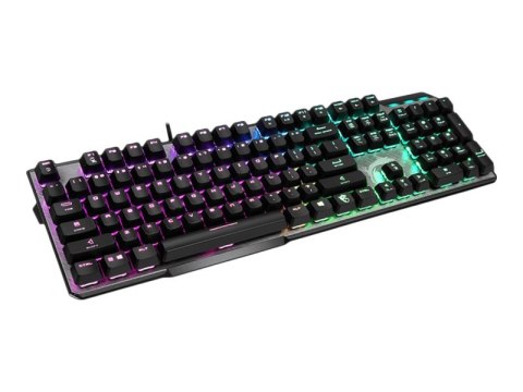MSI Vigor GK50 Elite - Klawiatura - podświetlenie - USB - US - przełącznik: Kailh Box White