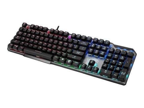 MSI Vigor GK50 Elite - Klawiatura - podświetlenie - USB - US - przełącznik: Kailh Box White