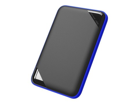 SILICON POWER A62 Game Drive - Dysk twardy - 2 TB - zewnętrzny (przenośne) - USB 3.2 Gen 1 - czarny, niebieski
