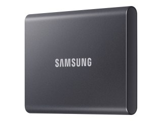 Samsung T7 MU-PC2T0T - SSD - zaszyfrowany - 2 TB - zewnętrzny (przenośne) - USB 3.2 Gen 2 (USB-C złącze) - 256 bitów AES - tytan