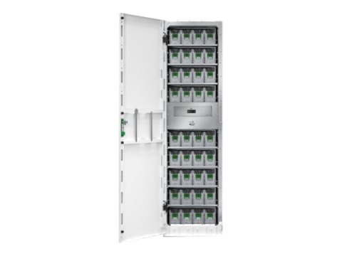 Schneider Electric Galaxy VS Modular Battery Cabinet - Obudowa baterii - biały, RAL 9003 - dla P/N: GVSUPS50KB5FS, GVSUPS50KR0B5