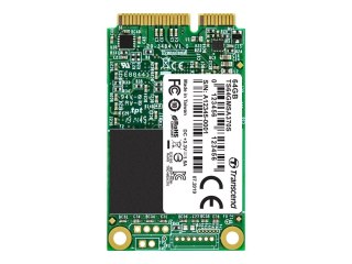 Transcend 370S - SSD - 64 GB - wewnętrzny - mSATA - SATA 6Gb/s