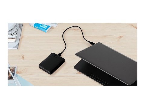 WD Elements Portable WDBU6Y0050BBK - Dysk twardy - 5 TB - zewnętrzny (przenośne) - USB 3.0
