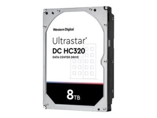WD Ultrastar DC HC320 - Dysk twardy - 8 TB - wewnętrzny - 3,5" (w 3,5" obudowie) - SAS 12Gb/s - dla Ultrastar Data102 SE4U102-10