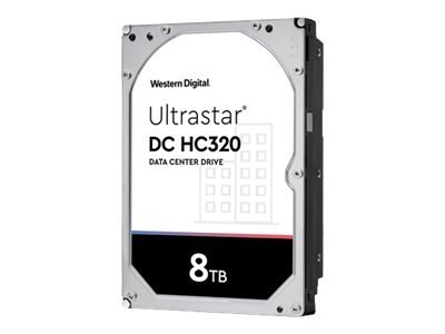 WD Ultrastar DC HC320 - Dysk twardy - 8 TB - wewnętrzny - 3,5" (w 3,5" obudowie) - SAS 12Gb/s - dla Ultrastar Data102 SE4U102-10