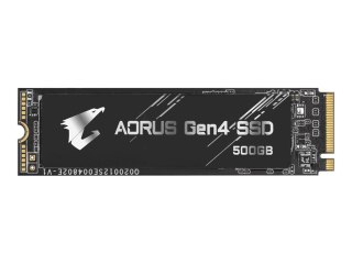 AORUS - SSD - 500 GB - wewnętrzny - M.2 2280 - PCIe 4.0 x4 (NVMe) - bufor: 512 MB