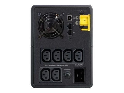 APC Back-UPS BX Series BX2200MI - UPS - AC 230 V - 1200 wat - 2200 VA - 9 Ah - złącza wyjściowe: 6