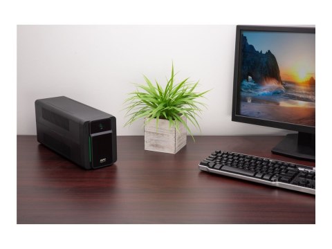APC Easy UPS BVX Series BVX900LI-GR - UPS - AC 220-240 V - 480 wat - 900 VA - 9 Ah - złącza wyjściowe: 2