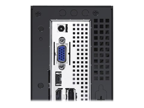ASRock DeskMini H470 - Komputer barebone - mini PC Gniazdo LGA1200 - Intel H470 - bez CPU - RAM 0 GB - Gigabit Ethernet