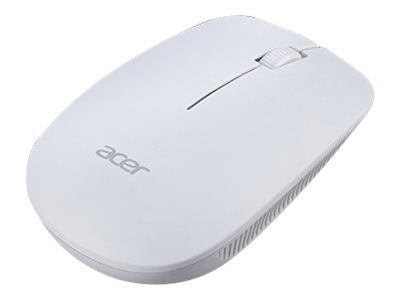 Acer AMR010 - Mysz - 3 przyciski - bezprzewodowa - Bluetooth - biały - do sprzedaży detalicznej - dla Aspire C 22; Chromebook 51