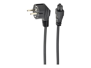 Cablexpert - Kabel zasilający - IEC 60320 C5 do power CEE 7/7 - 16 A - 1 m - odlewany