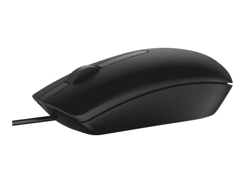 Dell MS116 - Mysz - optyczna - 2 przyciski - przewodowa - USB - czarny