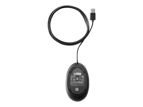 HP Desktop 320M - Mysz - 3 przyciski - przewodowa - USB