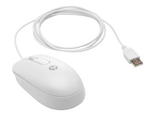 HP USB Grey v2 - Mysz - optyczna - 3 przyciski - przewodowa - USB - szary - dla HP 260 G4, 280 G5, 285 G6, 295 G6; Desktop Pro 3