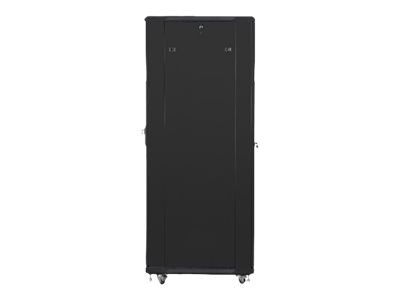 Lanberg - Stojak szafa - czarny, RAL 9004 - 42U - 19"
