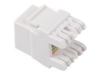 Lanberg - Wkładka modułowa - CAT 6a - UTP - RJ-45 - biały