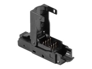 Lanberg - Złącze sieciowe - RJ-45 (M) - UTP - 6 - 9 mm - CAT 6 - czarny