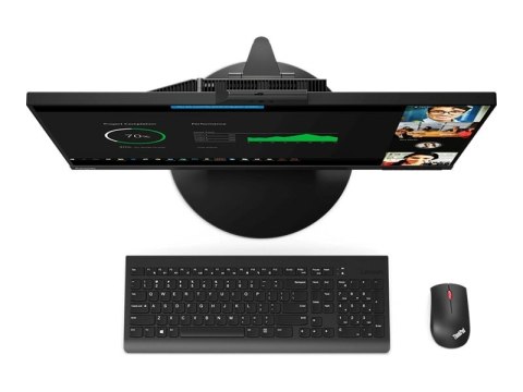 Lenovo ThinkCentre Tiny-in-One 27 - Monitor LED - 27" - 2560 x 1440 @ 60 Hz - 350 cd/m² - 1000:1 - 4 ms - HDMI, DisplayPort - gł